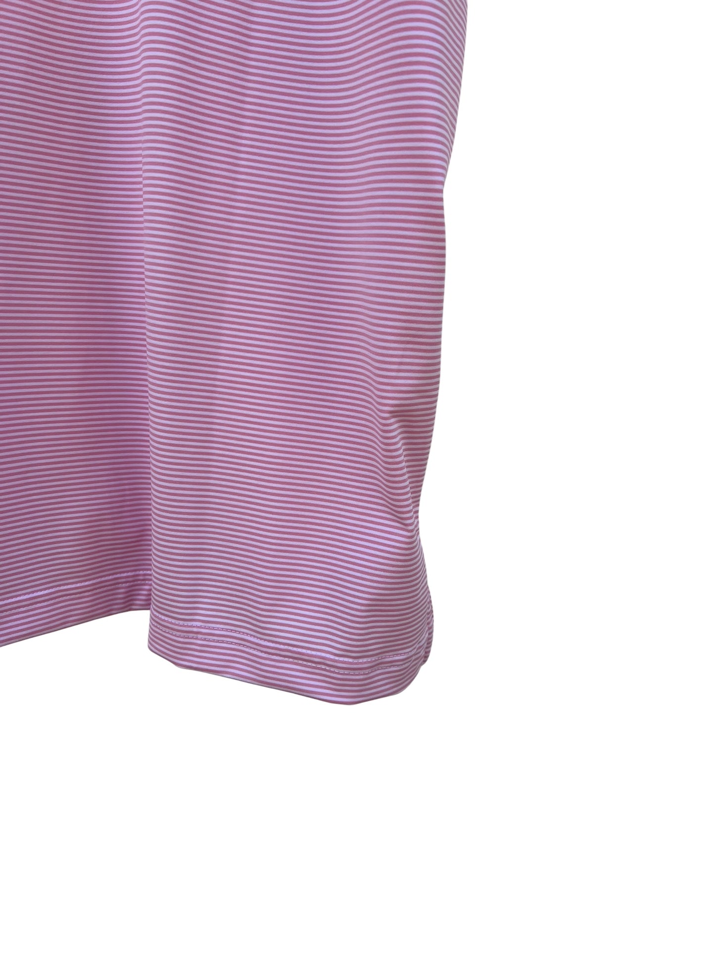 Stitch Striped Golf Polo, Sz L (New with Tags)