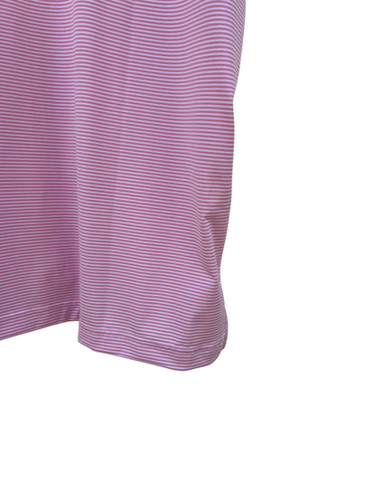 Stitch Striped Golf Polo, Sz L (New with Tags)