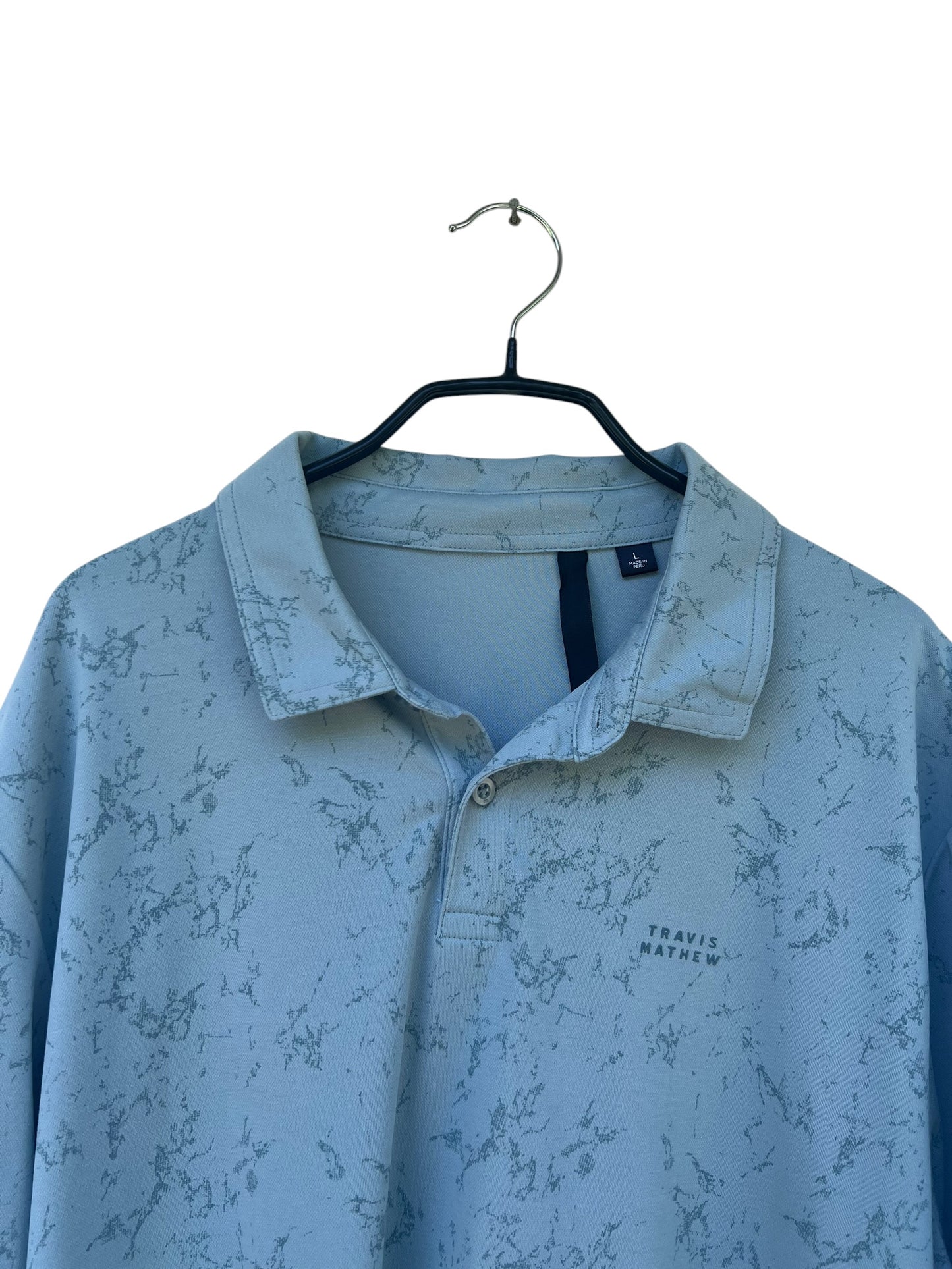 Travis Mathew Golf Polo, Sz L