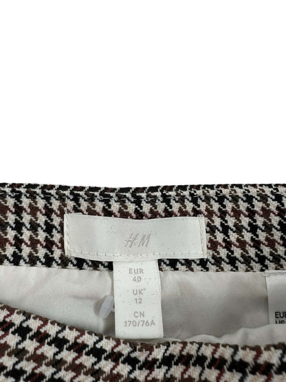 H&M Houndstooth Skirt, Sz 12