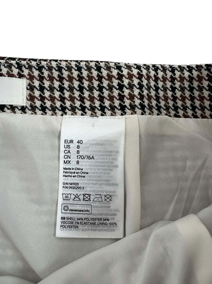 H&M Houndstooth Skirt, Sz 12
