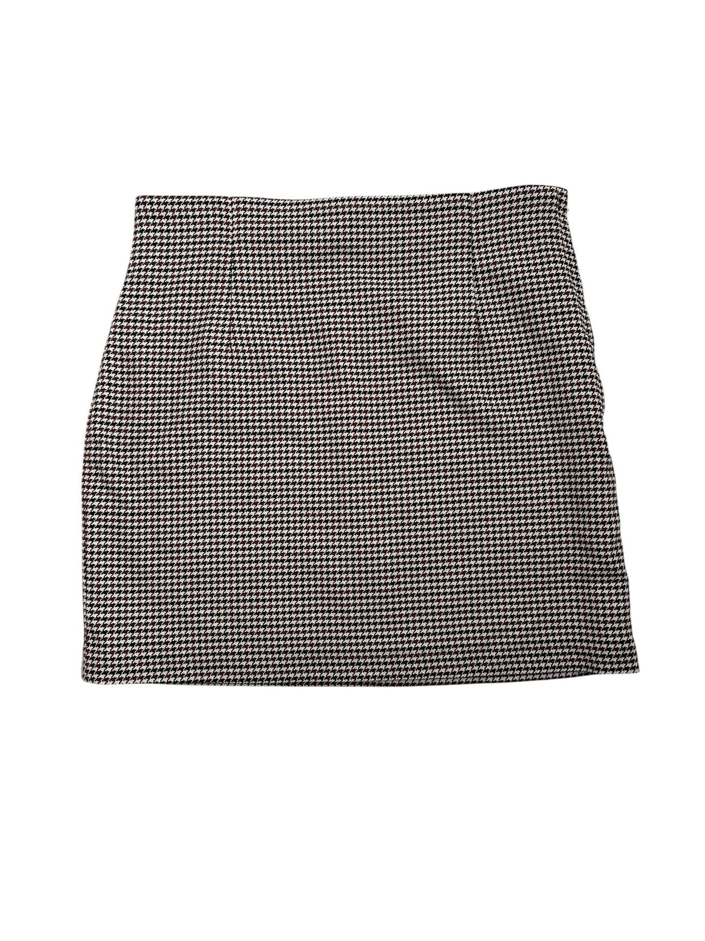H&M Houndstooth Skirt, Sz 12