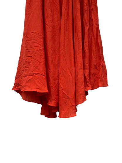 Apricot Smocked Dress, Sz 14