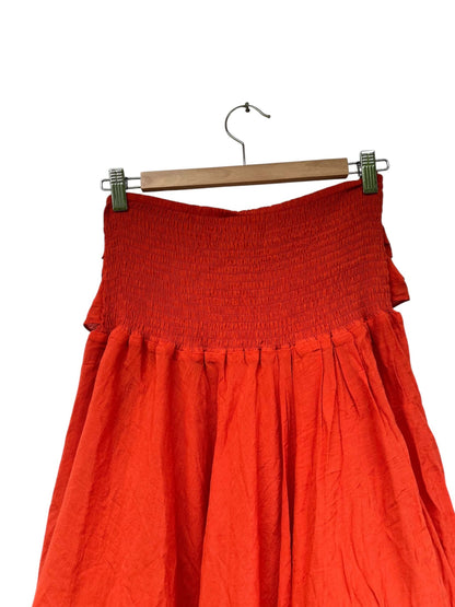 Apricot Smocked Dress, Sz 14