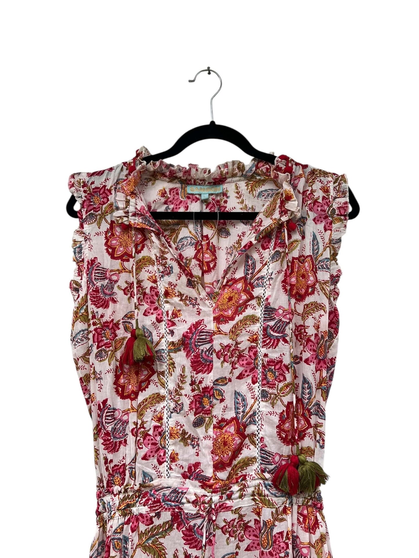 Samson Floral Dress, Sz L