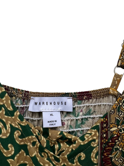 Warehouse Multi Print Dress, Sz XL