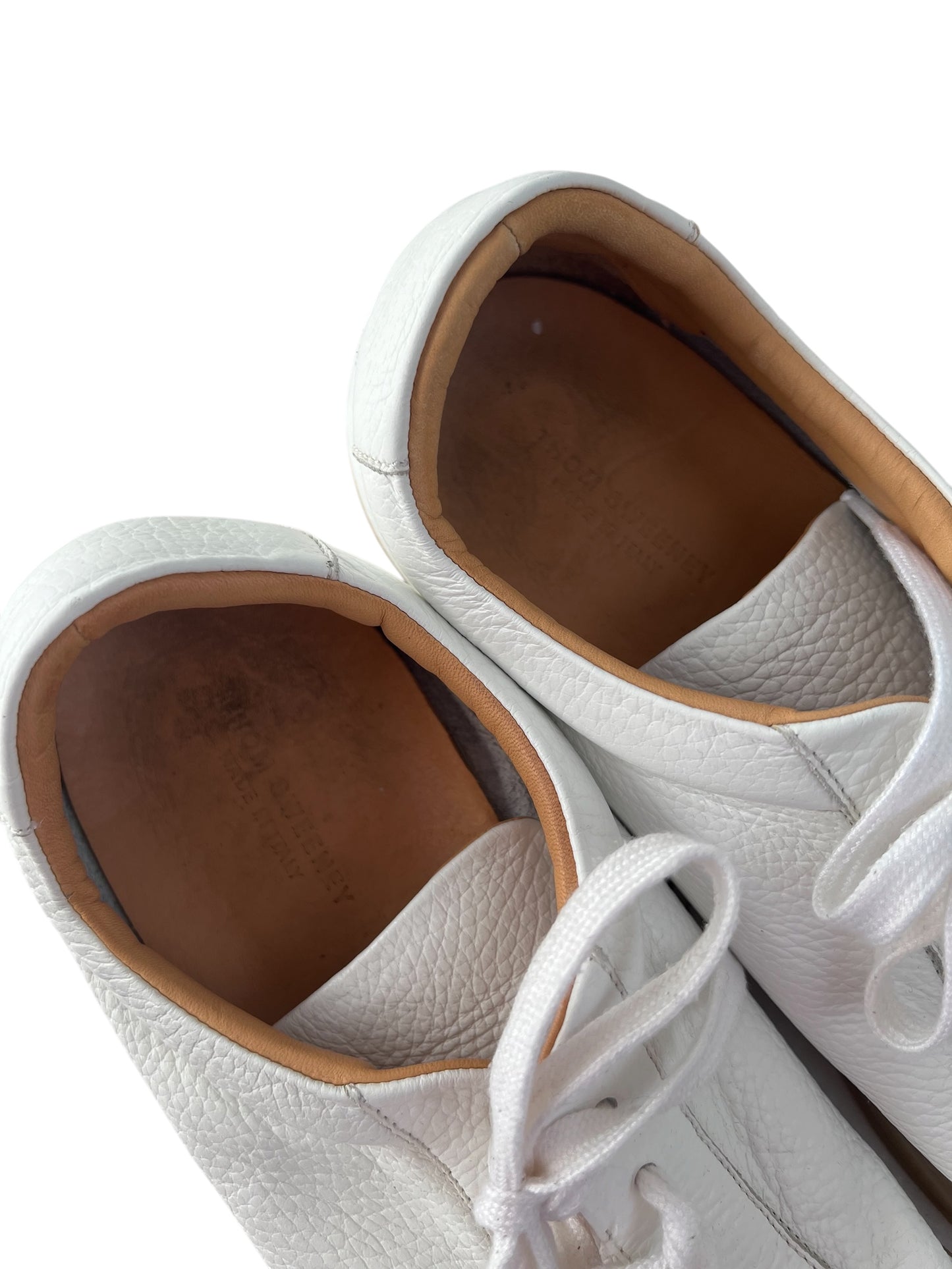 Thom Sweeney Pebbled Trainers, Sz 11