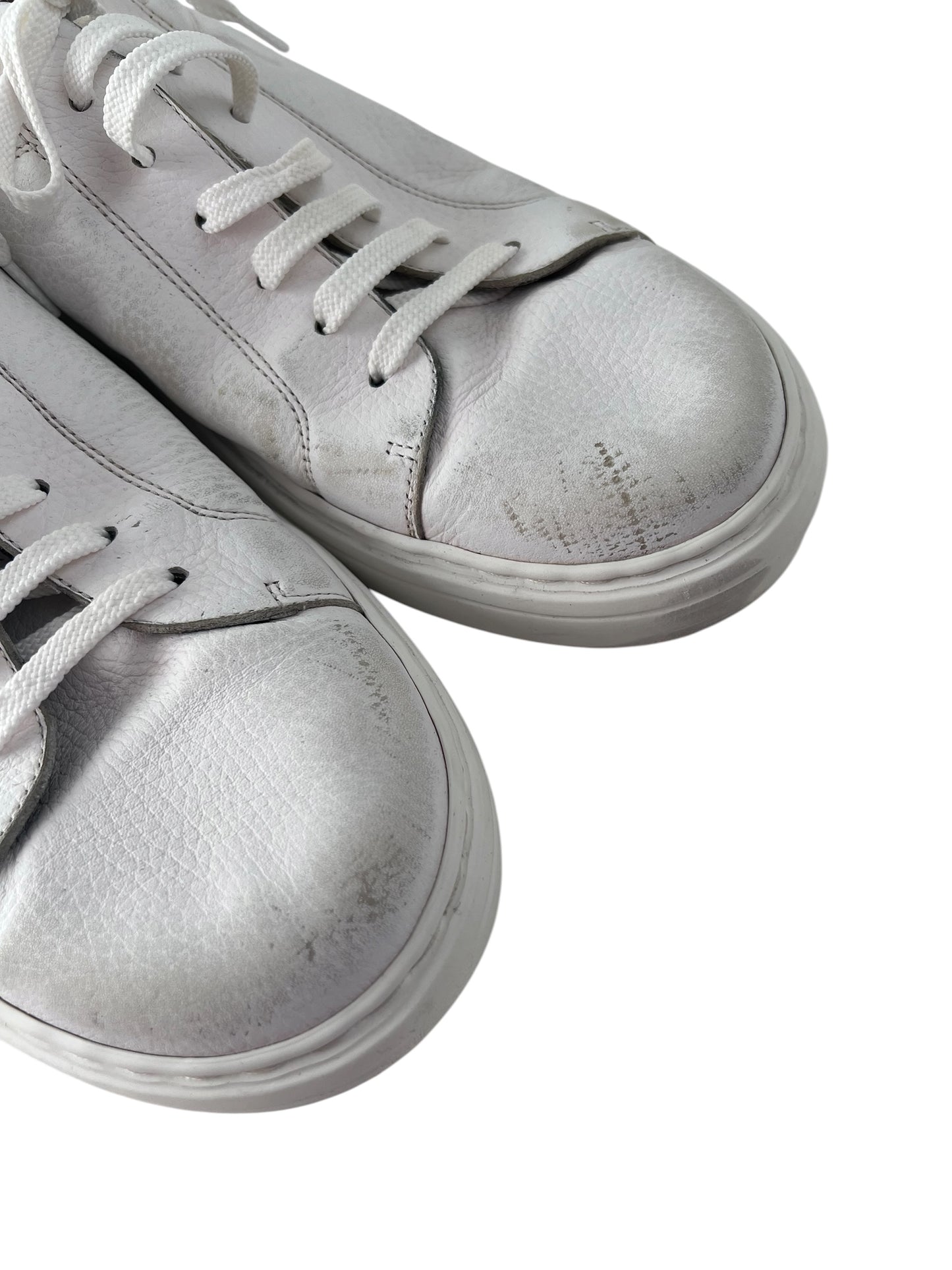 Brunello Cucinelli Suede Trimmed Trainers, Sz 46