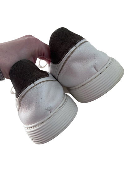 Brunello Cucinelli Suede Trimmed Trainers, Sz 46