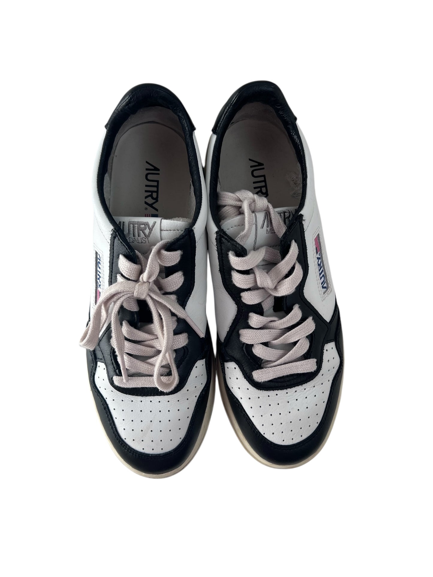 Autry Medalist Leather Trainers, Sz 41