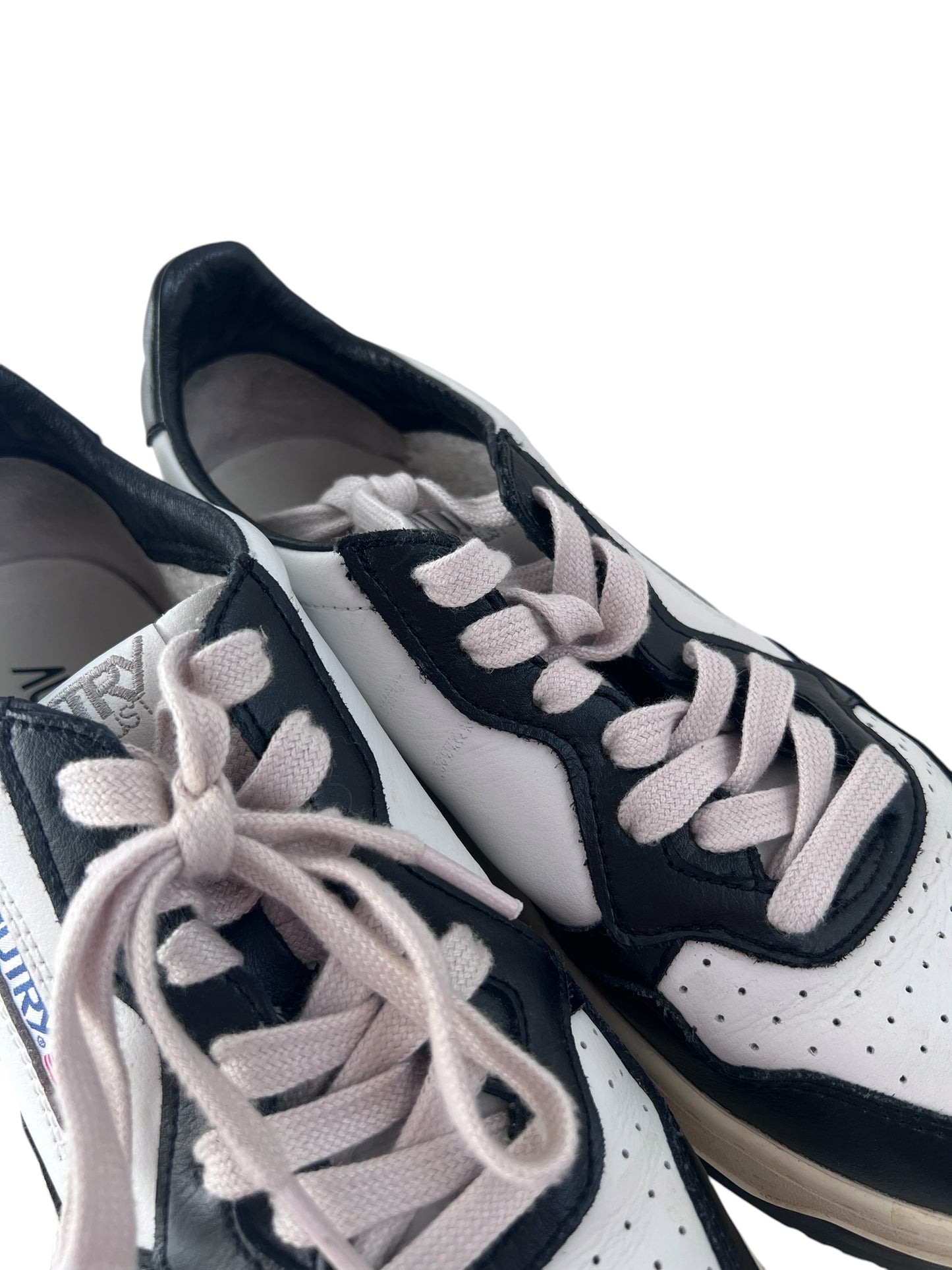 Autry Medalist Leather Trainers, Sz 41