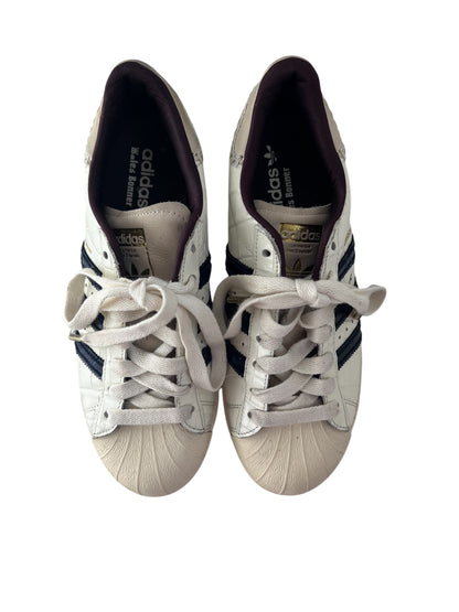 Wales Bonner x Adidas Superstar Croc Embossed Trainers, Sz 7.5