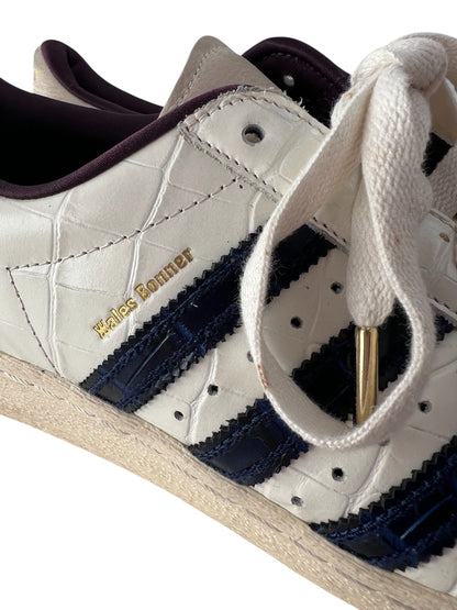 Wales Bonner x Adidas Superstar Croc Embossed Trainers, Sz 7.5