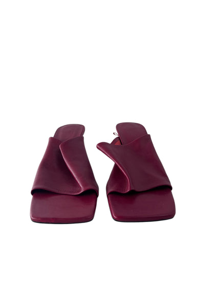 ZARA Leather Heels, Sz 40