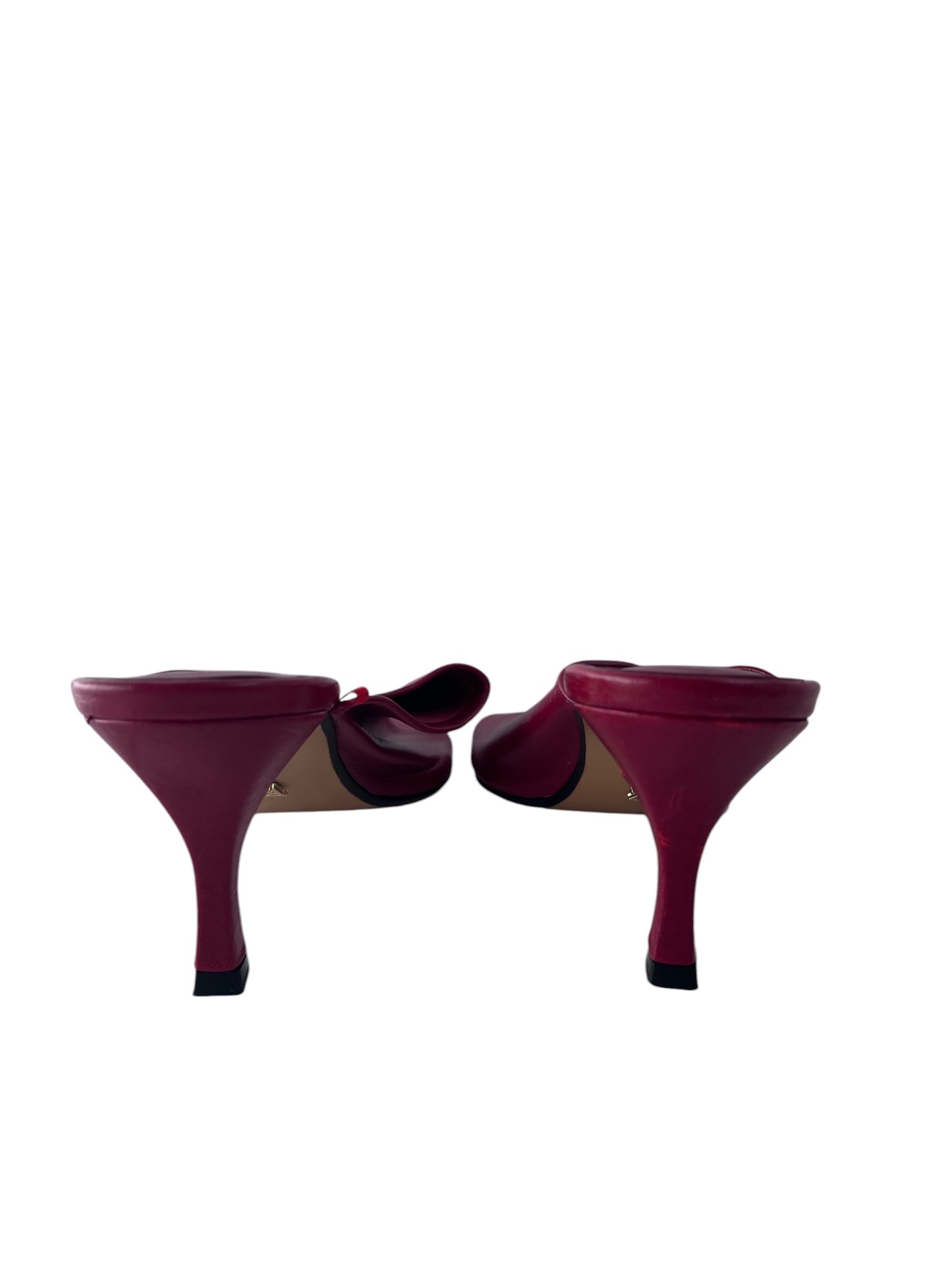 ZARA Leather Heels, Sz 40