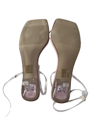 Public Desire Perspex Heels, Sz 8