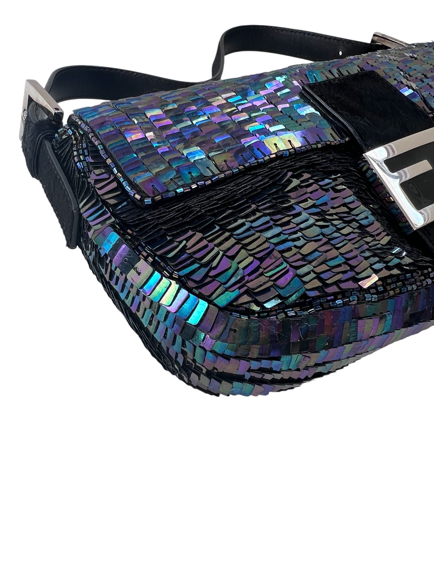 Fendi Sequin Baguette Bag