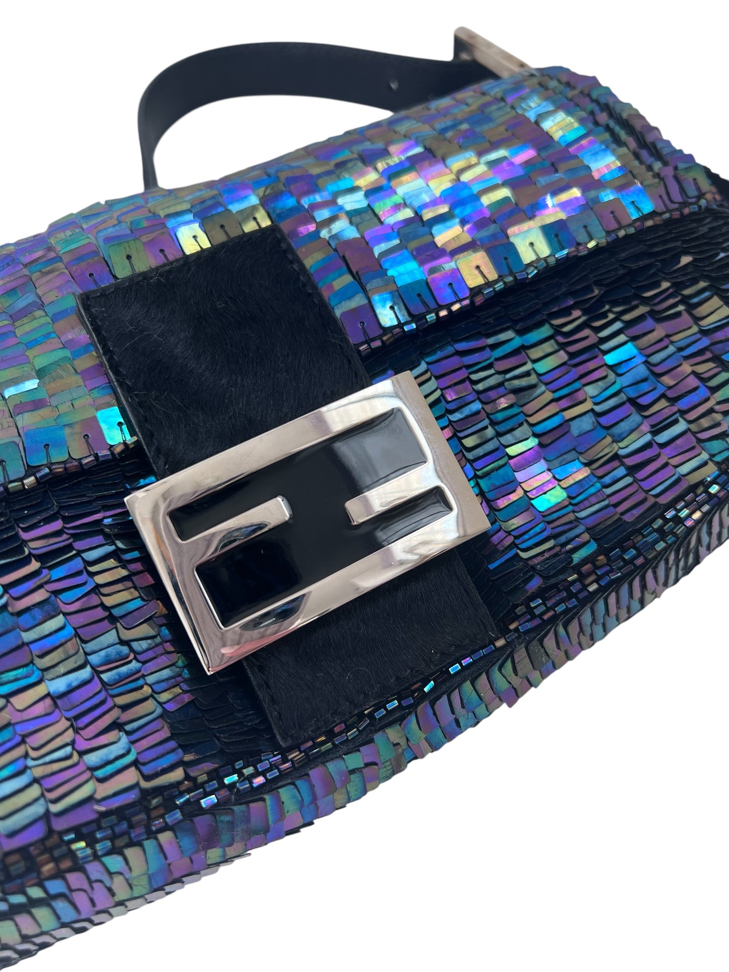 Fendi Sequin Baguette Bag
