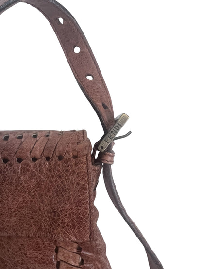 Fendi Whipstitch Baguette Bag