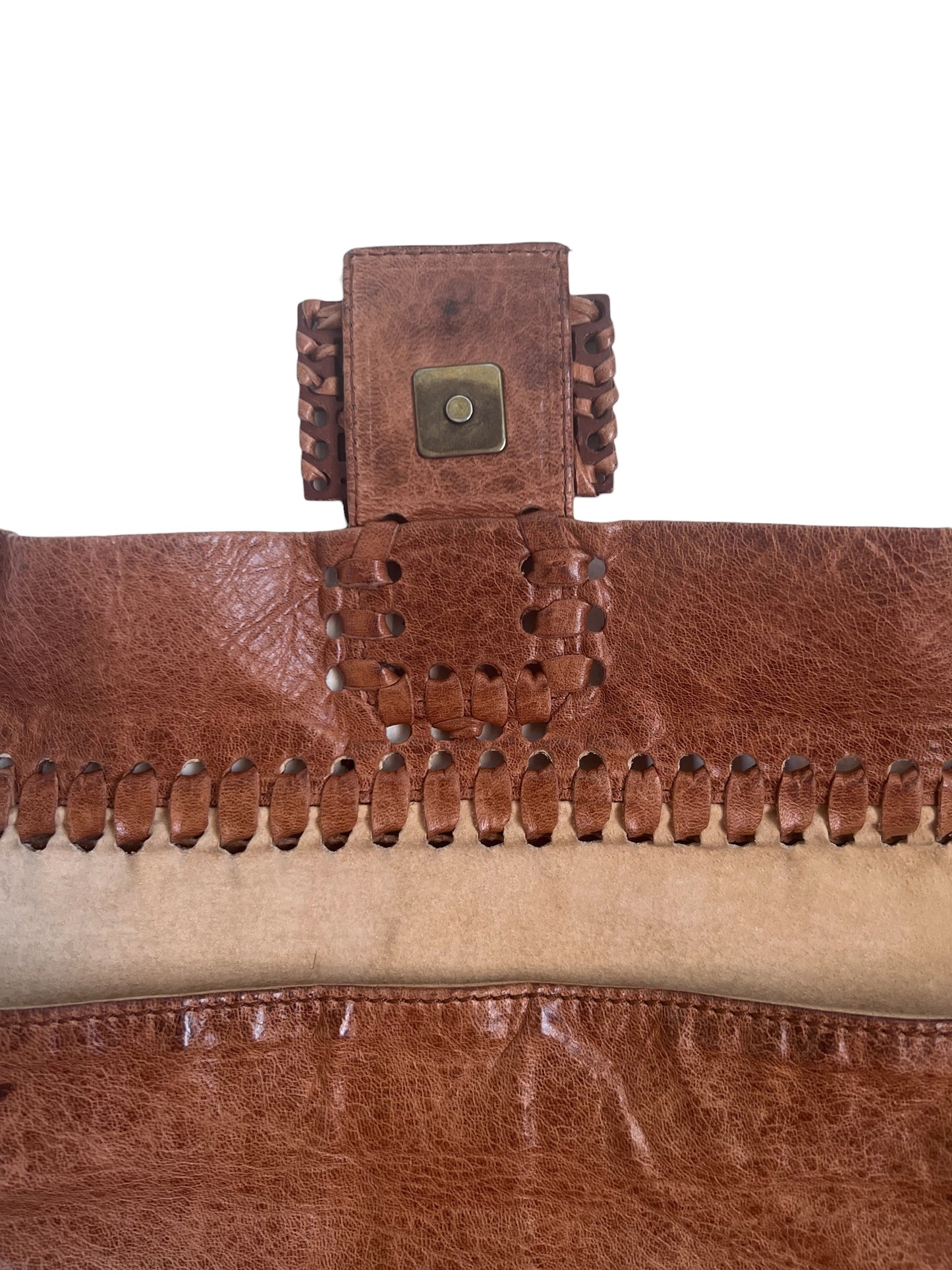 Fendi Whipstitch Baguette Bag