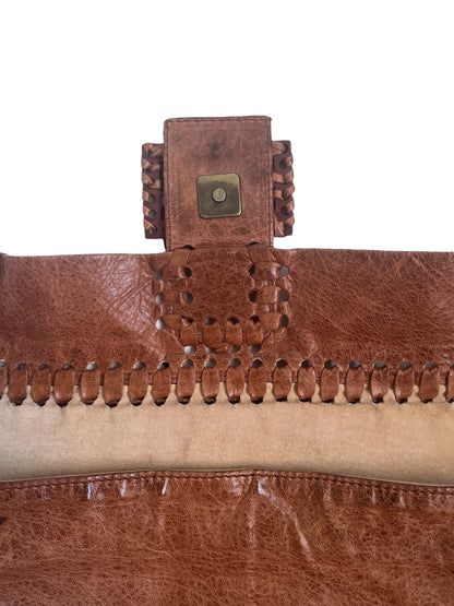 Fendi Whipstitch Baguette Bag