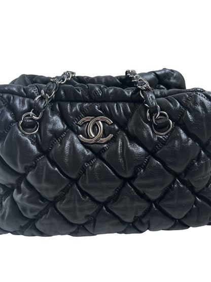 Chanel Bubble Quilted Bowler Bag
