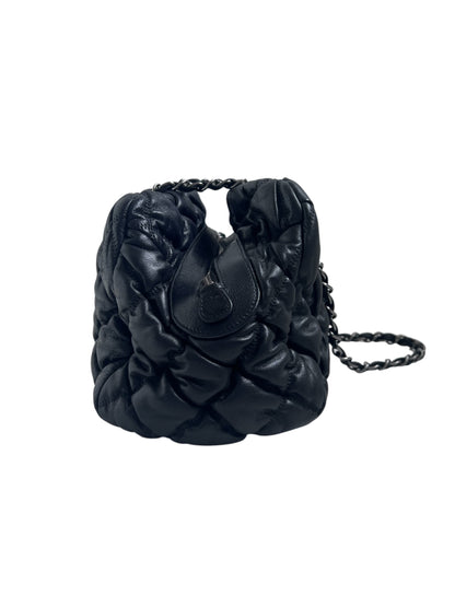 Chanel Bubble Quilted Bowler Bag