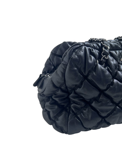 Chanel Bubble Quilted Bowler Bag