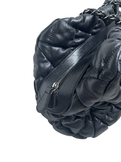 Chanel Bubble Quilted Bowler Bag