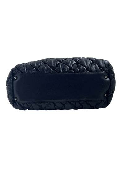 Chanel Bubble Quilted Bowler Bag