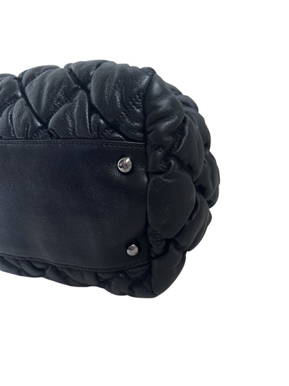 Chanel Bubble Quilted Bowler Bag