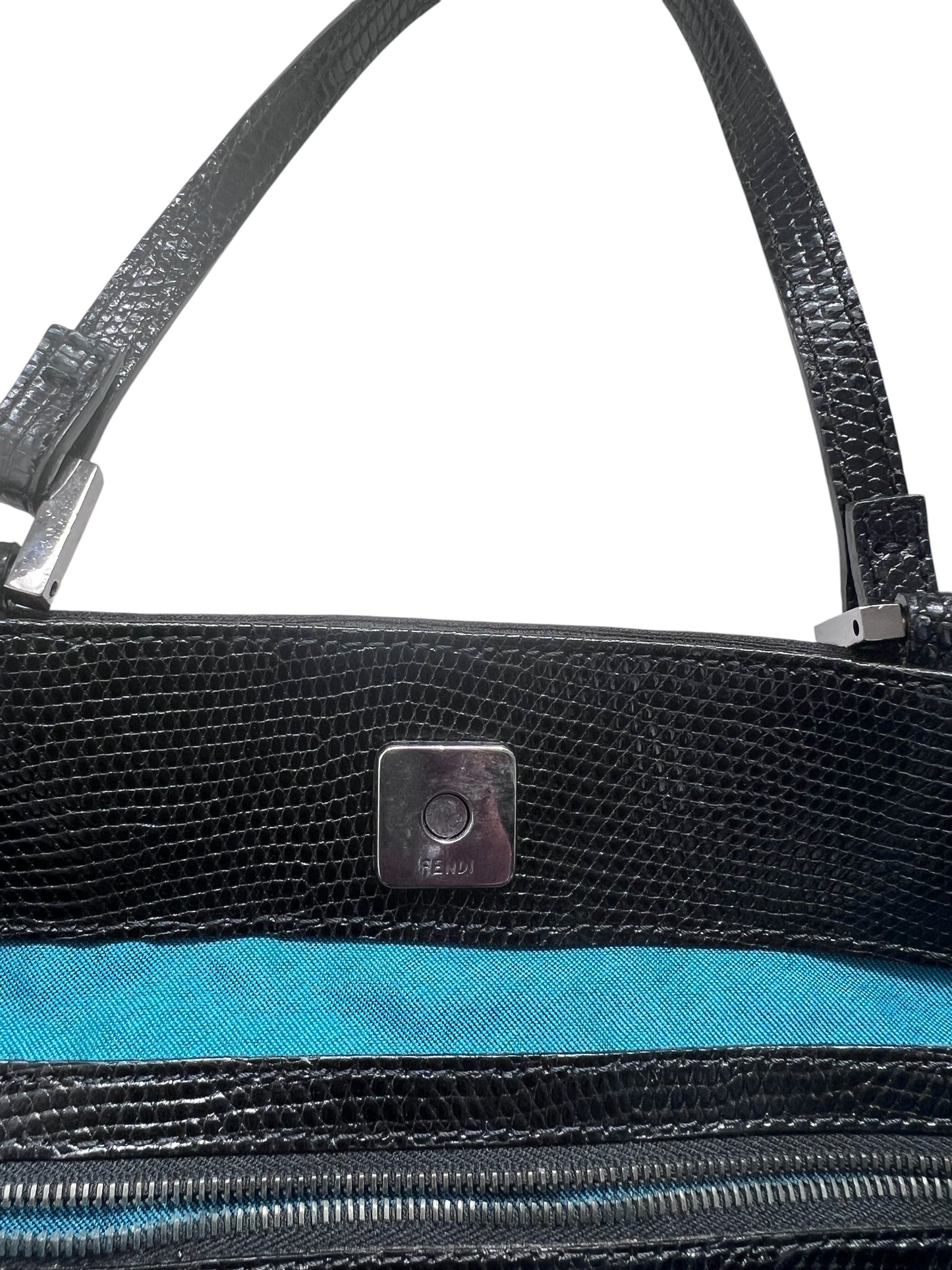 Fendi Zucca Beaded Tote Bag