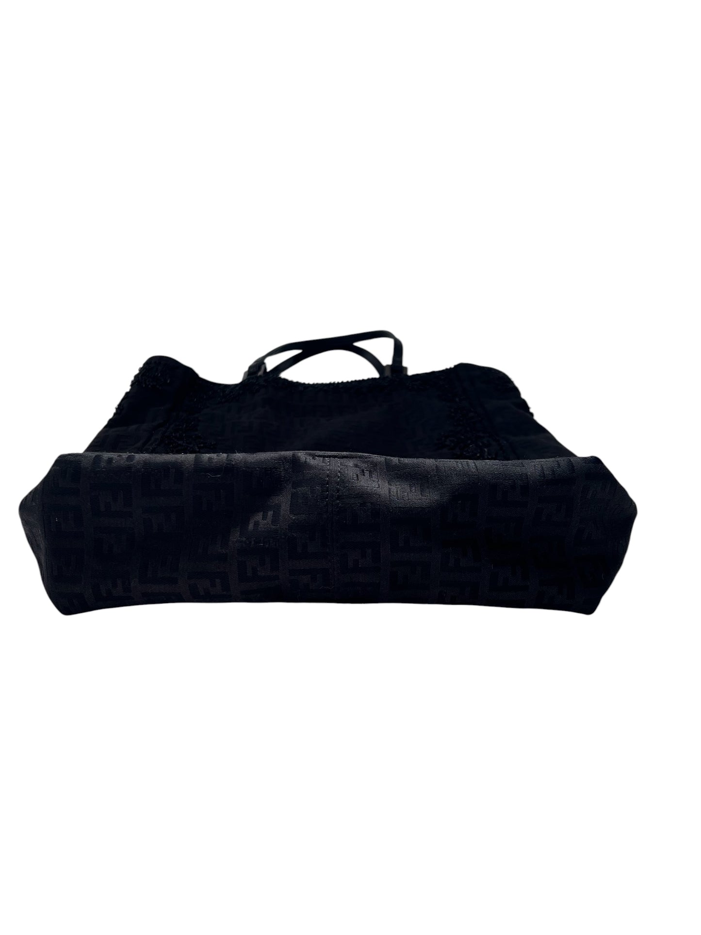Fendi Zucca Beaded Tote Bag