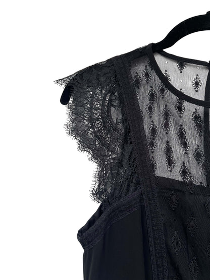 H&M Chiffon & Lace Dress, Sz 36