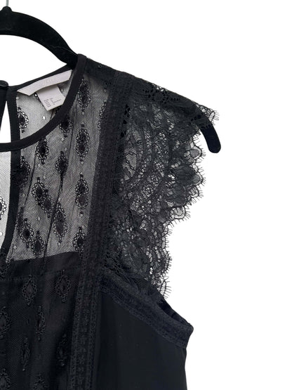 H&M Chiffon & Lace Dress, Sz 36