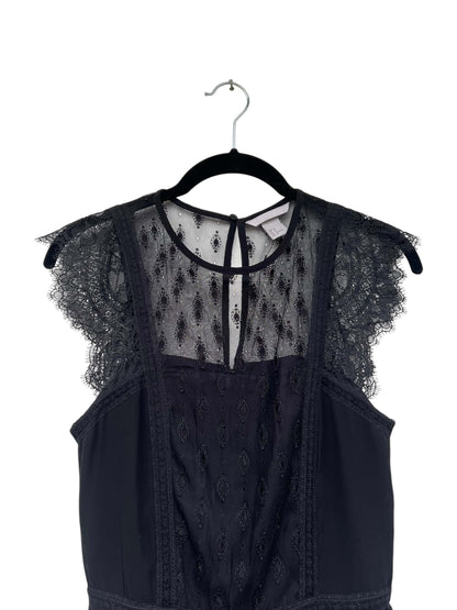H&M Chiffon & Lace Dress, Sz 36