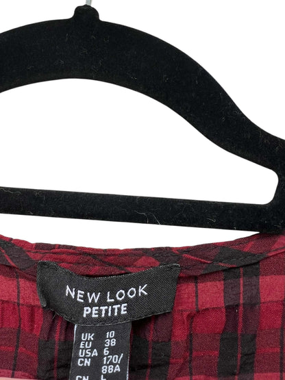 New Look Petite Check Dress, Sz 10
