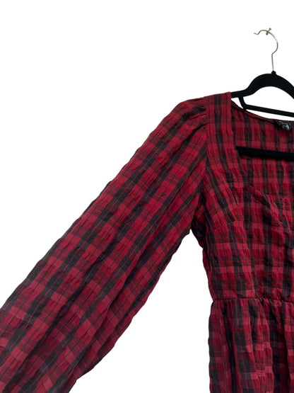 New Look Petite Check Dress, Sz 10