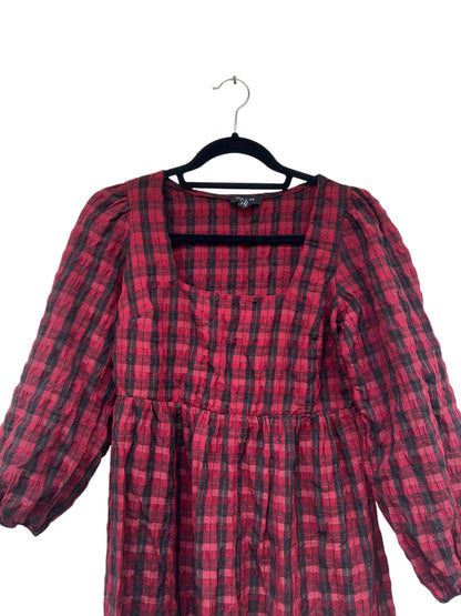New Look Petite Check Dress, Sz 10