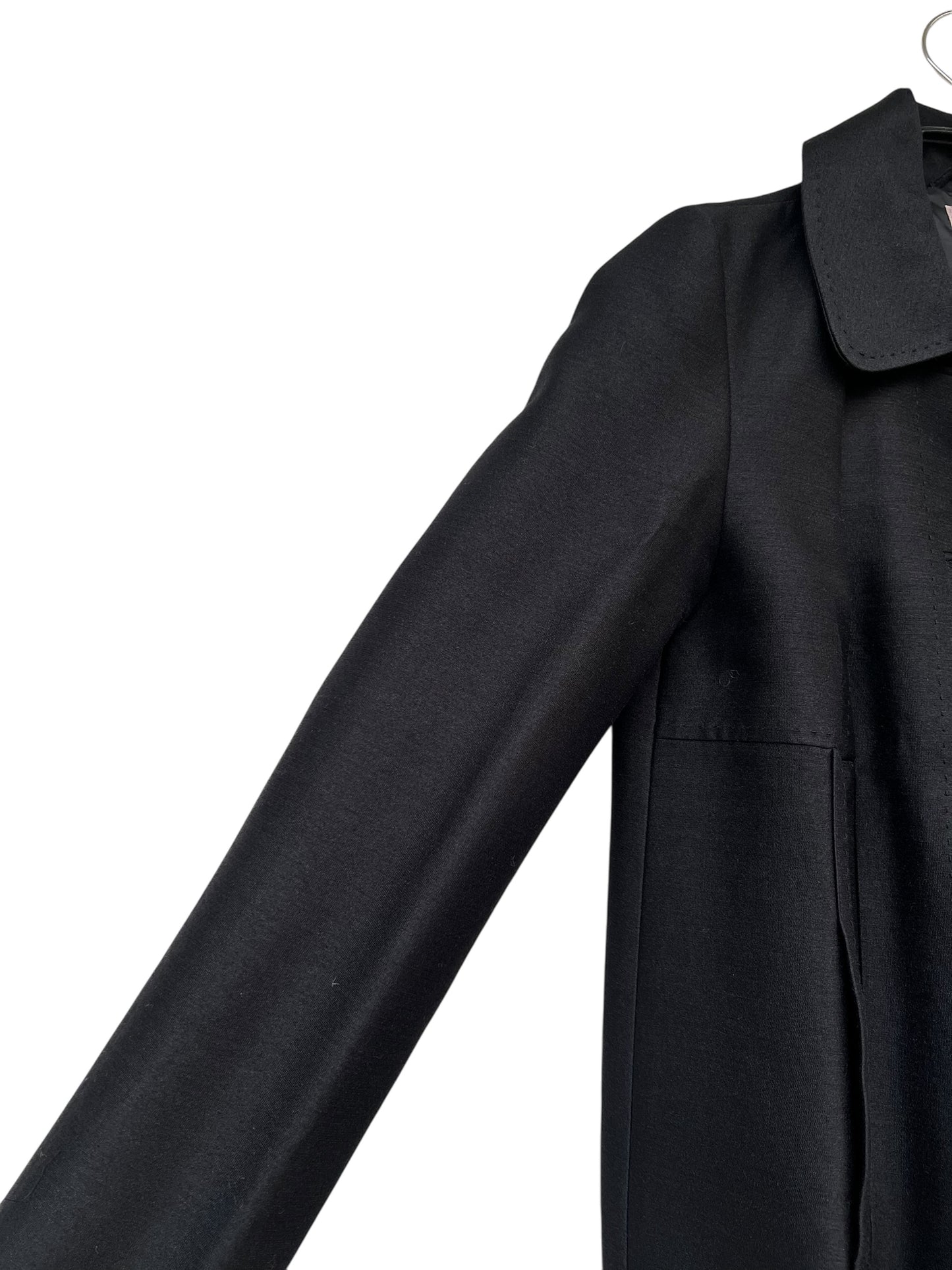 H&M Silk Blend Coat, Sz 34