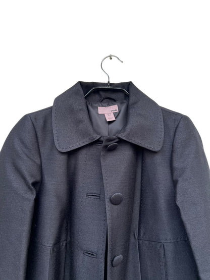 H&M Silk Blend Coat, Sz 34