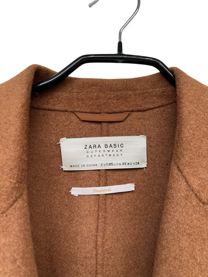 ZARA Tan Handmade Coat, Sz XS