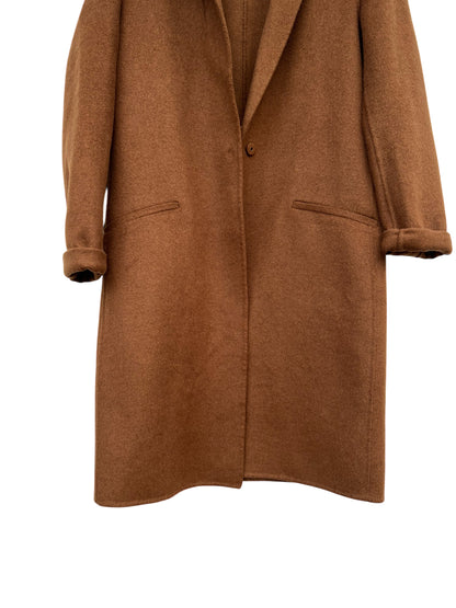 ZARA Tan Handmade Coat, Sz XS