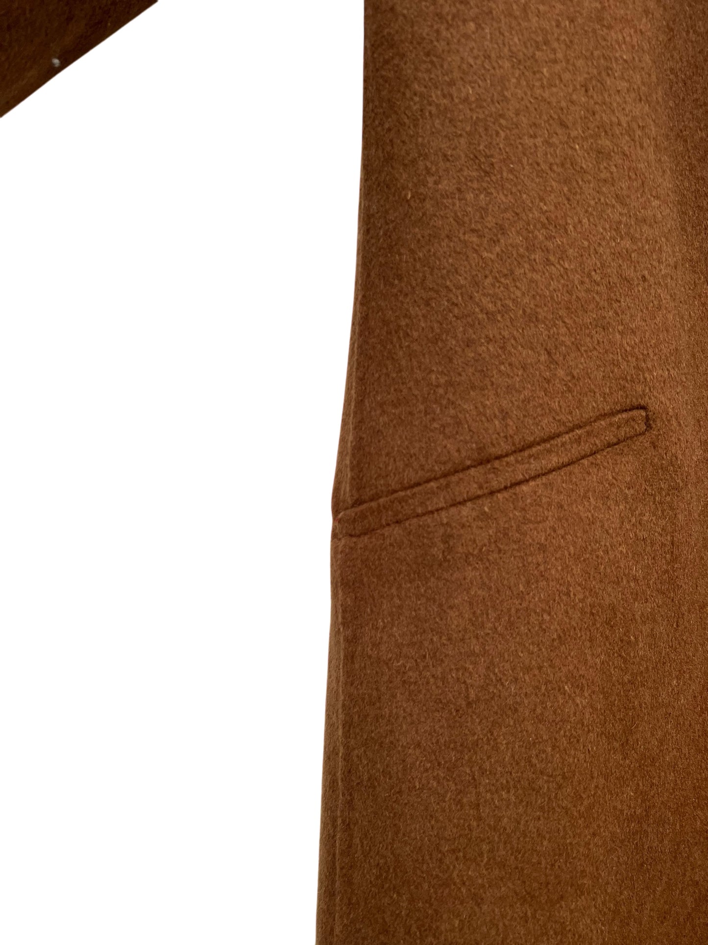 ZARA Tan Handmade Coat, Sz XS